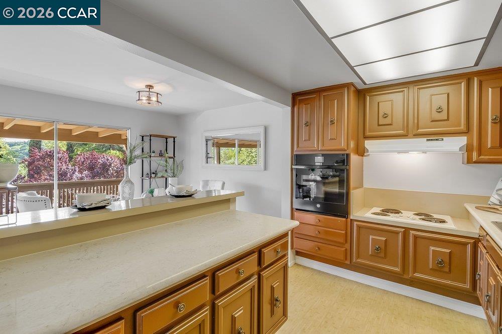 2801 Golden Rain Road, Unit 3 Walnut Creek, CA 94595 - Photo 16 of 29 a kitchen with stainless steel appliances granite countertop a sink and cabinets