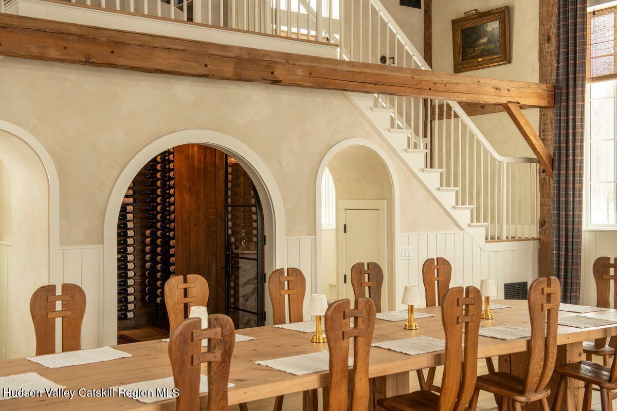1174 Potter Mountain Road Gilboa, NY 12076 - Photo 7 of 33 a view of a dining room with furniture
