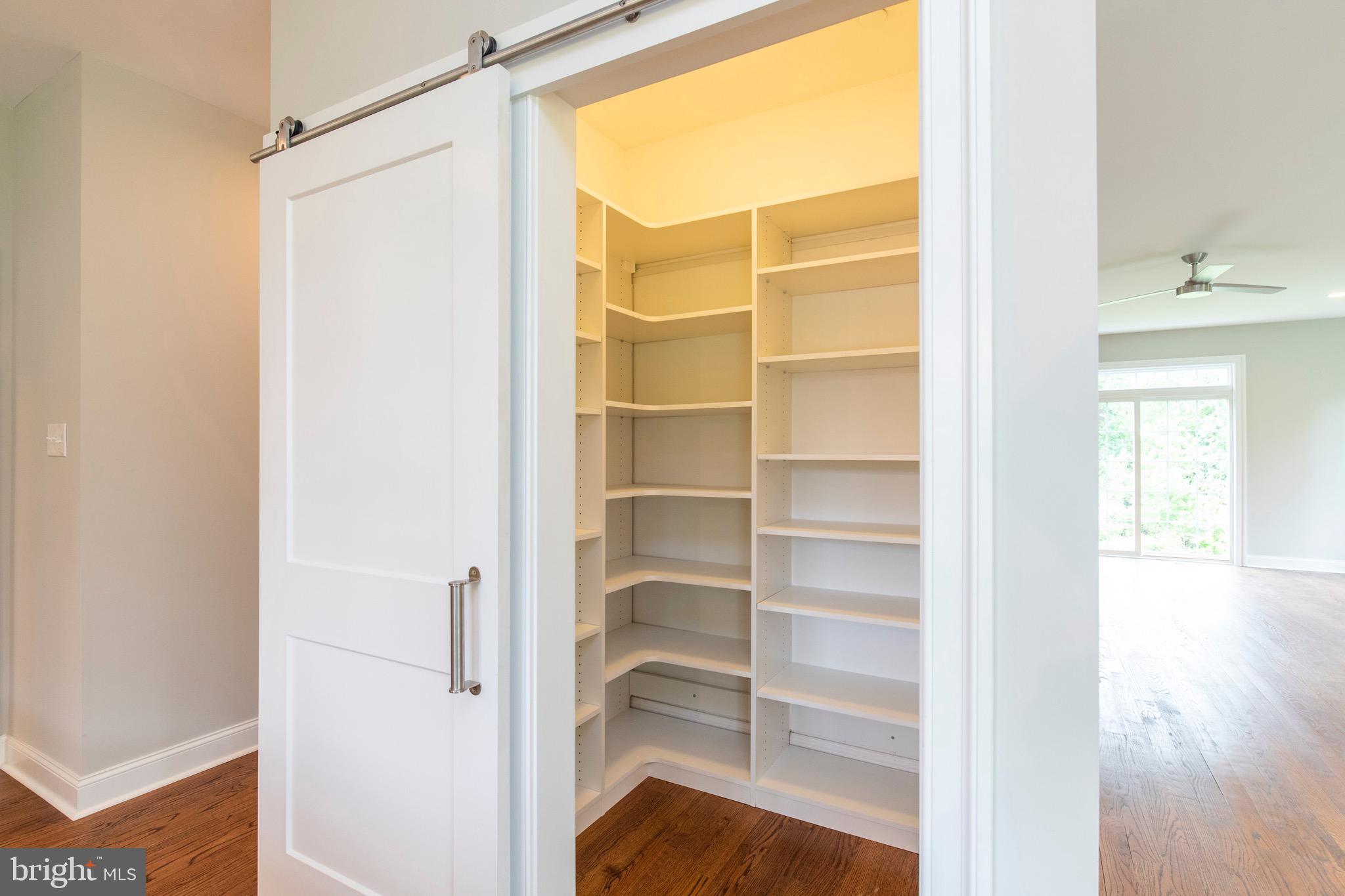 3537 Caley Road Newtown Square, PA 19073 - Photo 15 of 36 Pantry Closet with Sliding Barn Door
