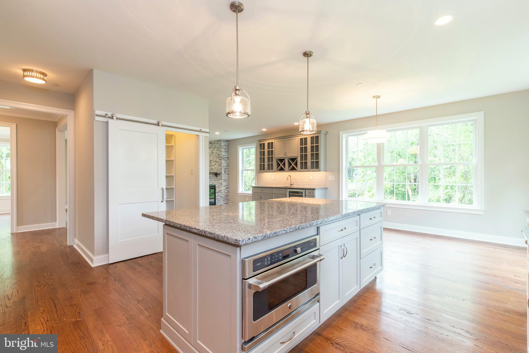 3537 Caley Road Newtown Square, PA 19073 - Photo 16 of 36 Kitchen with Microwave in Island