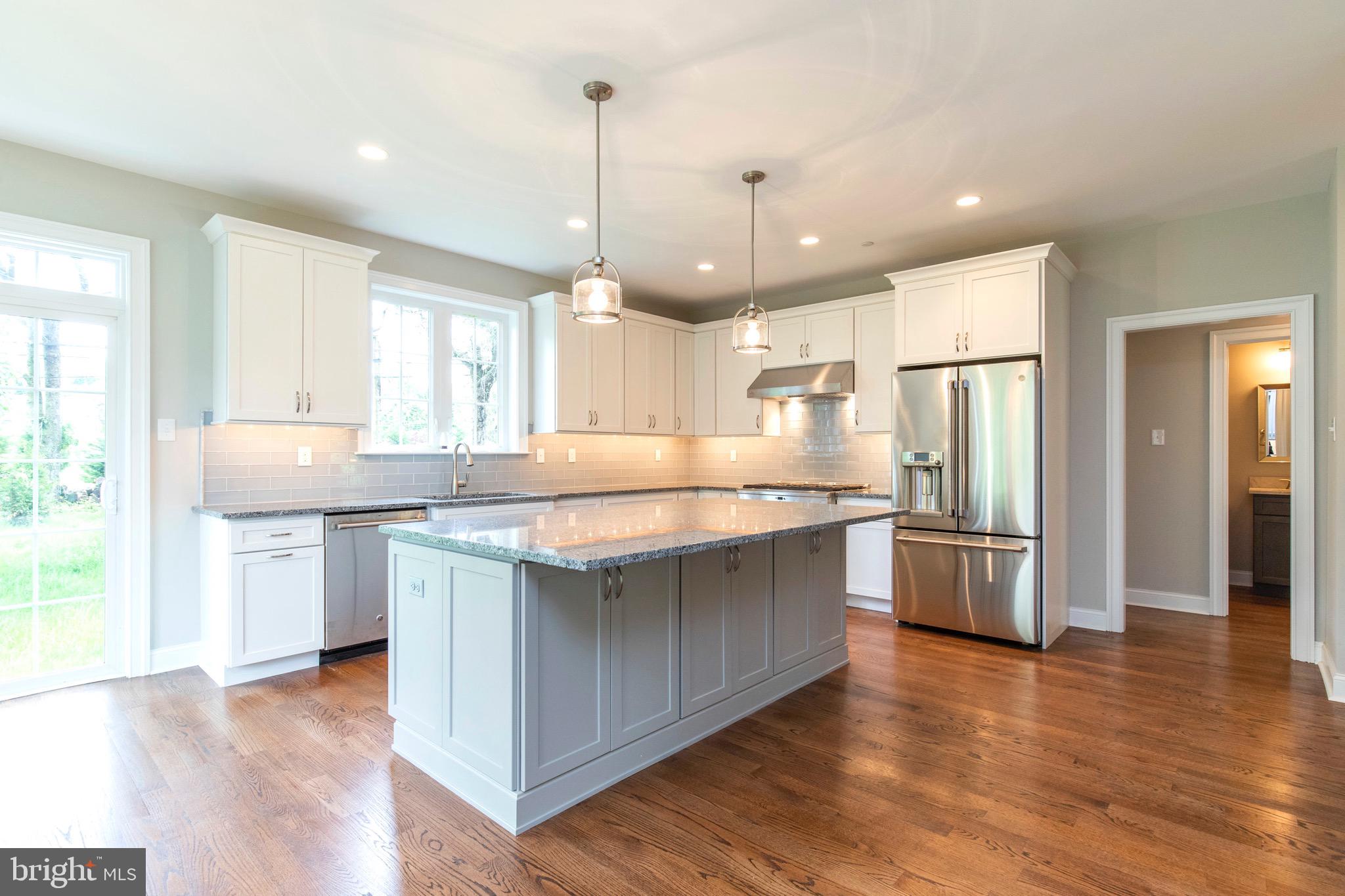 3537 Caley Road Newtown Square, PA 19073 - Photo 17 of 36 Kitchen with Slider to Side Yard