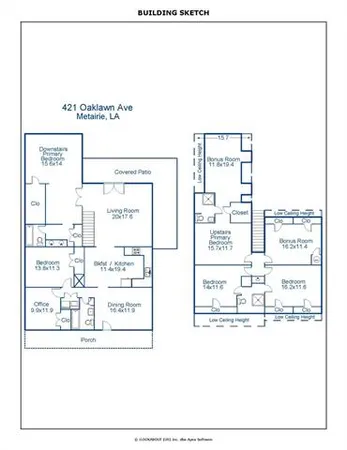 $489,000 | 421 Oaklawn Drive, Metairie, LA 70005