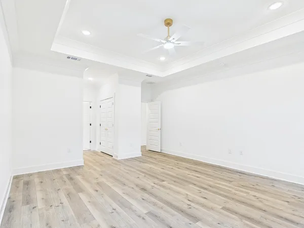 wooden floor in an empty room