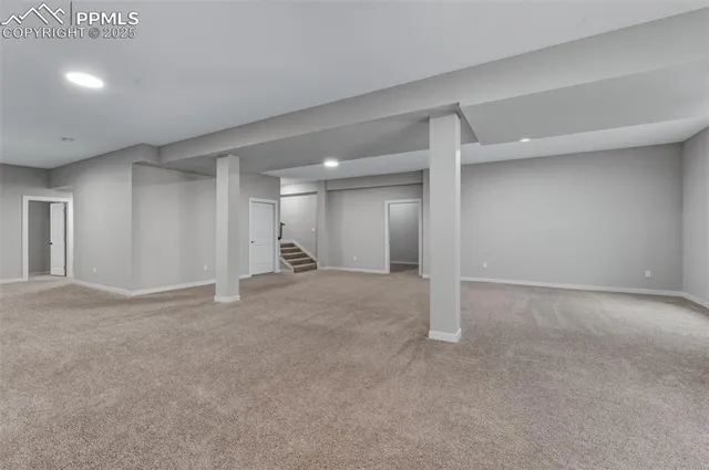 a view of empty room