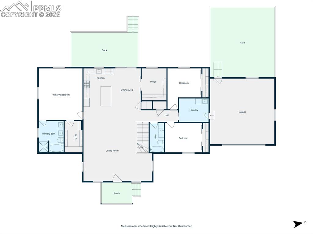 16750 Rabbit Track Trail Colorado Springs, CO 80930 - Photo 48 of 50 View of property floor plan