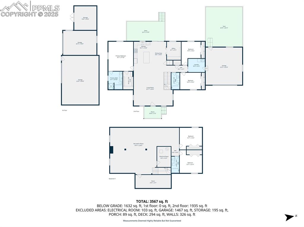 16750 Rabbit Track Trail Colorado Springs, CO 80930 - Photo 49 of 50 View of room layout