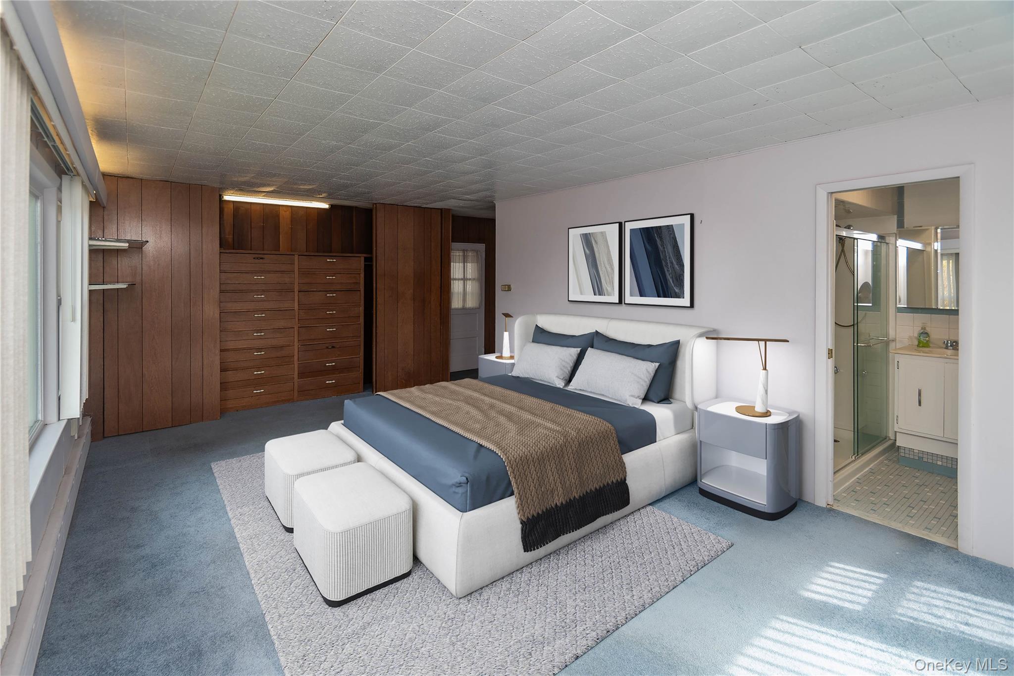 200 Husted Avenue Peekskill, NY 10566 - Photo 29 of 50 a spacious bedroom with a bed and closet