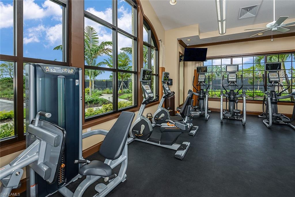 8558 Maggiore Court Naples, FL 34114 - Photo 26 of 32 a view of a room with gym equipment