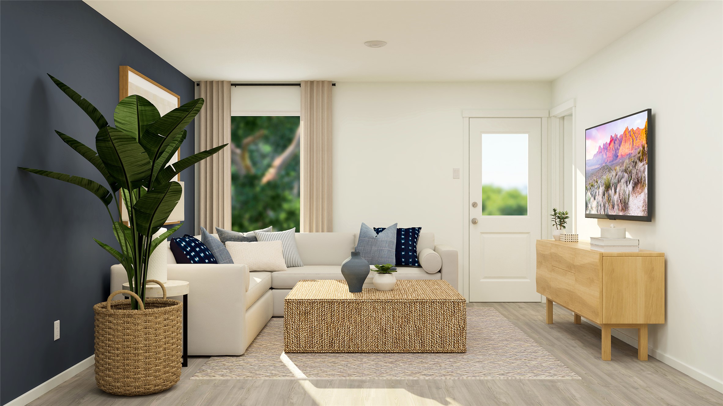 117 Texas Angel Way Jarrell, TX 76537 - Photo 21 of 33 a living room with furniture flowerpot and a window