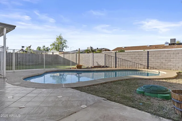 a view of outdoor space and deck