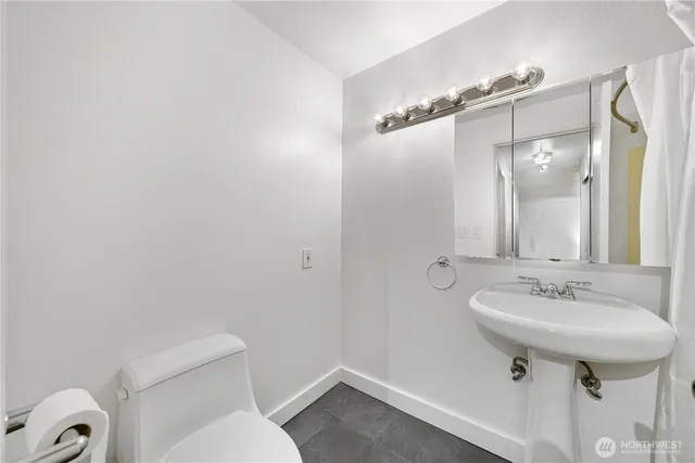 a dining room with furniture and a table