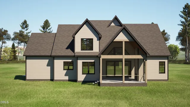 a view of a house with garden