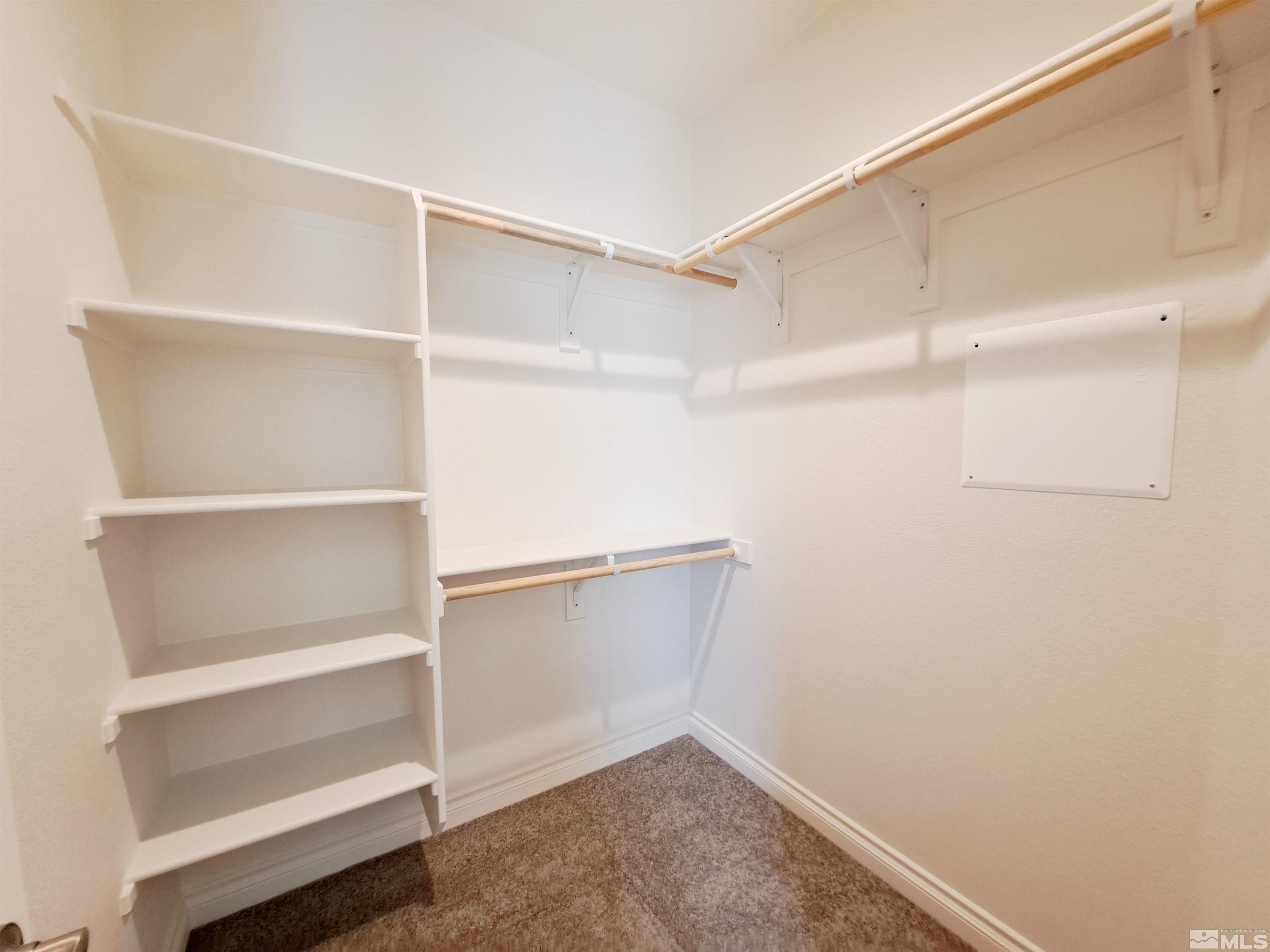 19013 Alpine Walk Court, Unit LOT 1881 Reno, NV 89508 - Photo 7 of 26 a view of an empty walk in closet