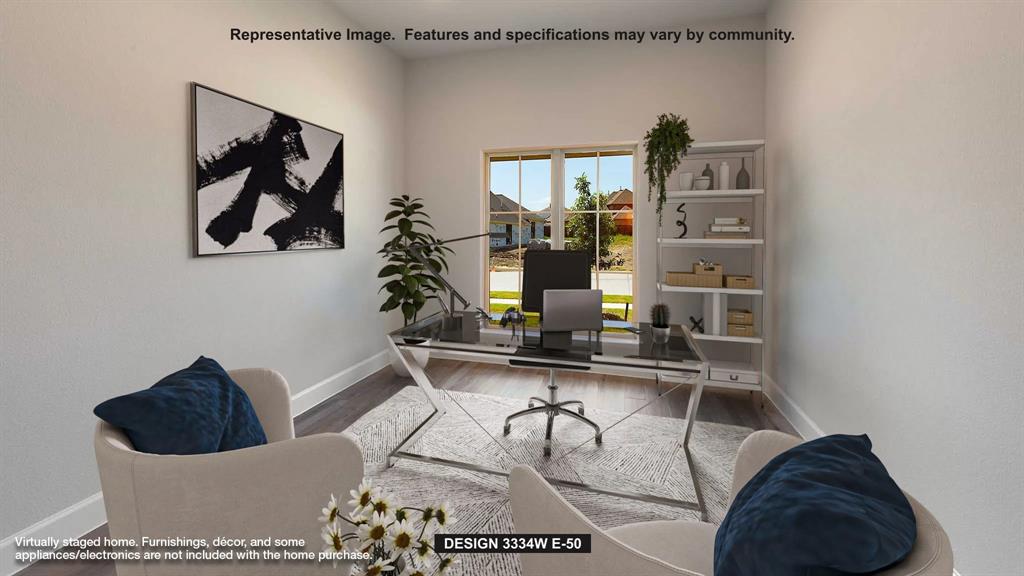 773 White Sage Road Haslet, TX 76052 - Photo 4 of 7 a living room with furniture and wooden floor