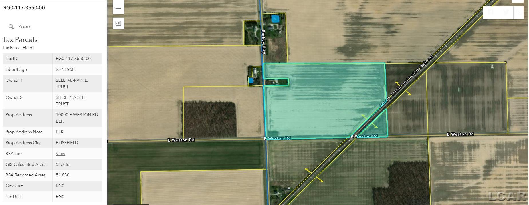 10000 East Weston Road Riga, MI 49276 - Photo 2 of 2 Gallery Image 2