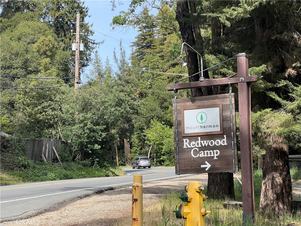 6701 East Zayante Road Felton, CA 95018 - Photo 40 of 44 a sign that is sitting on a side of a road