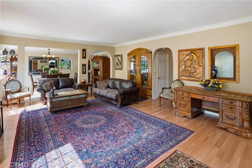 6701 East Zayante Road Felton, CA 95018 - Photo 5 of 44 a living room with furniture hard wood floor and a rug