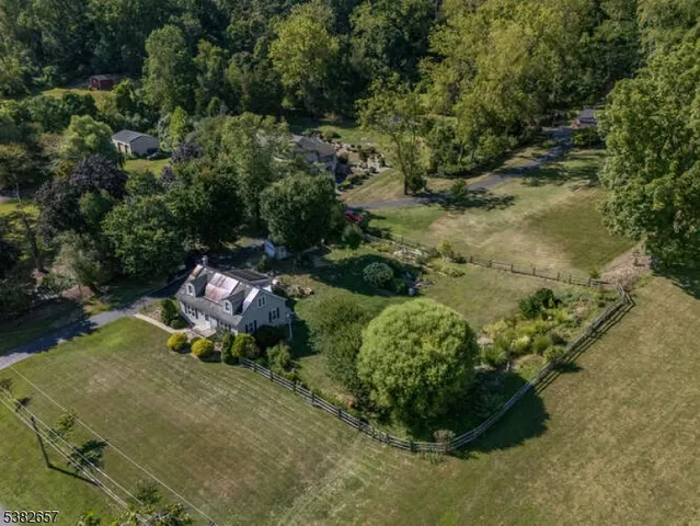 a view of a lake with houses