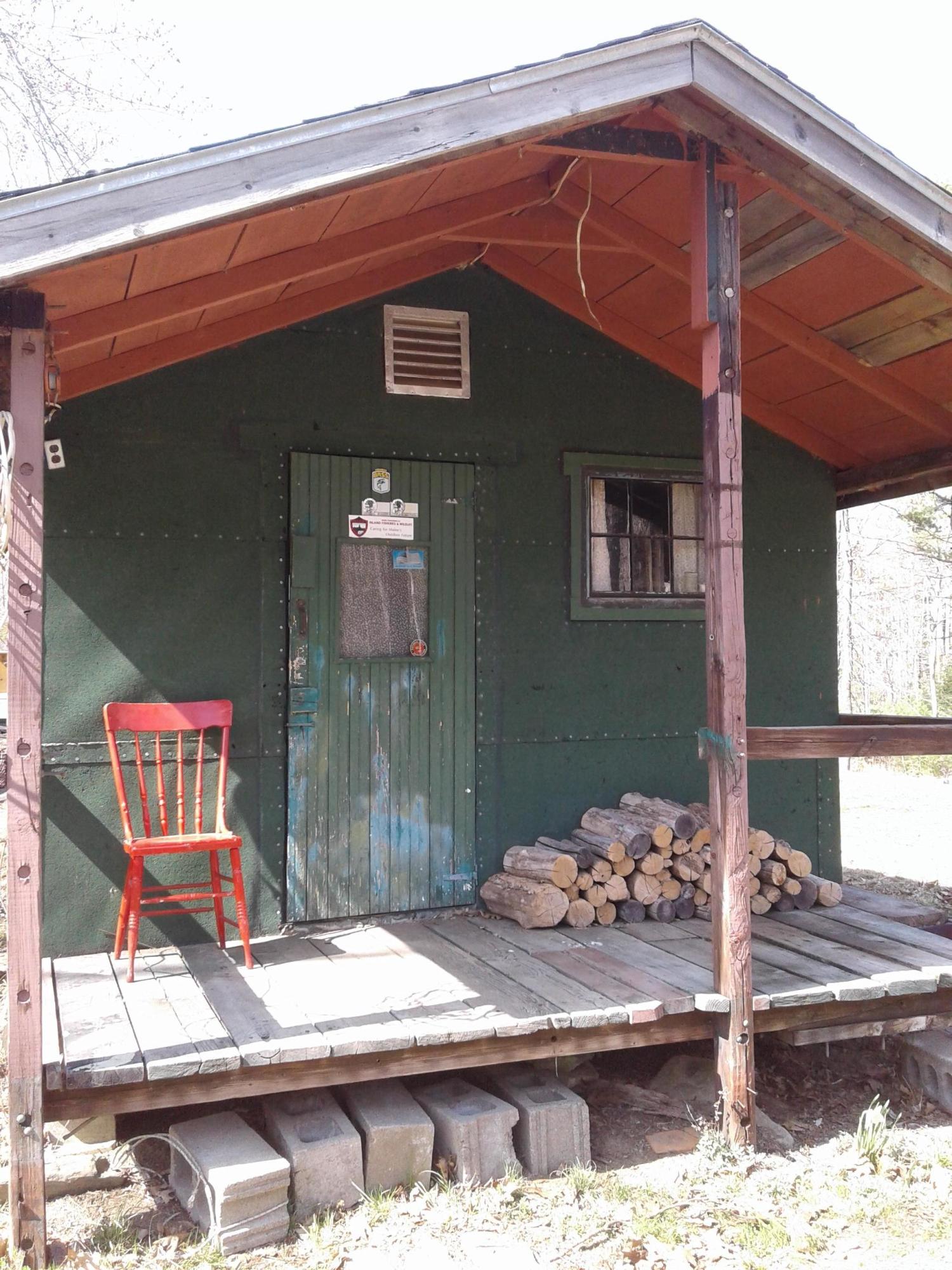 379 Greenacre Road Lincolnville, ME 04849 - Photo 2 of 13 Camp front door