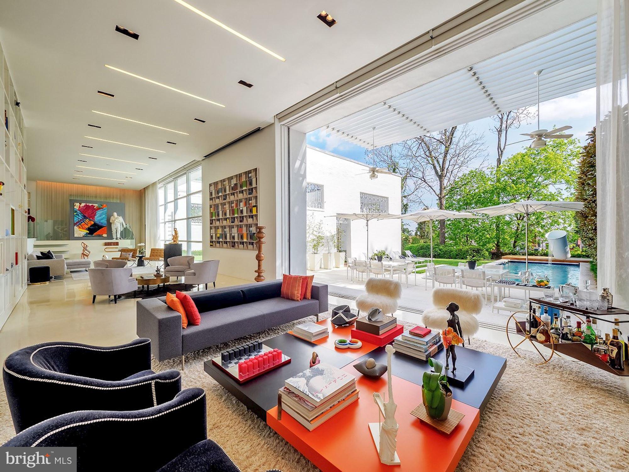 3304 R Street Northwest Washington, DC 20007 - Photo 5 of 27 Open Living Room/Gallery