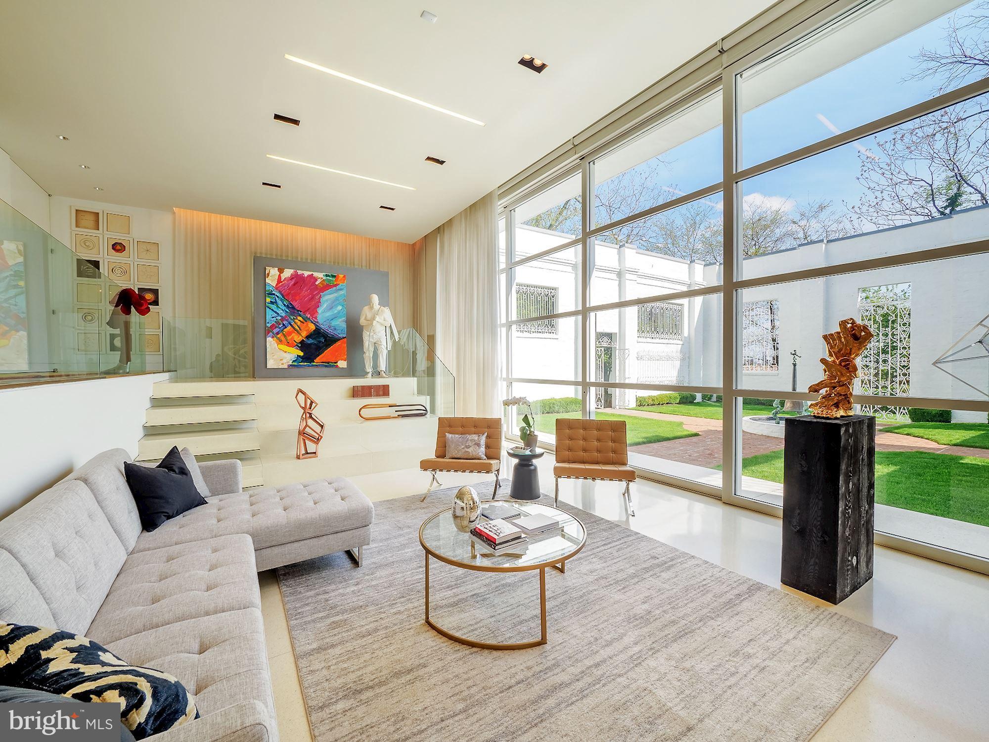 3304 R Street Northwest Washington, DC 20007 - Photo 7 of 27 Open Living Room/Gallery