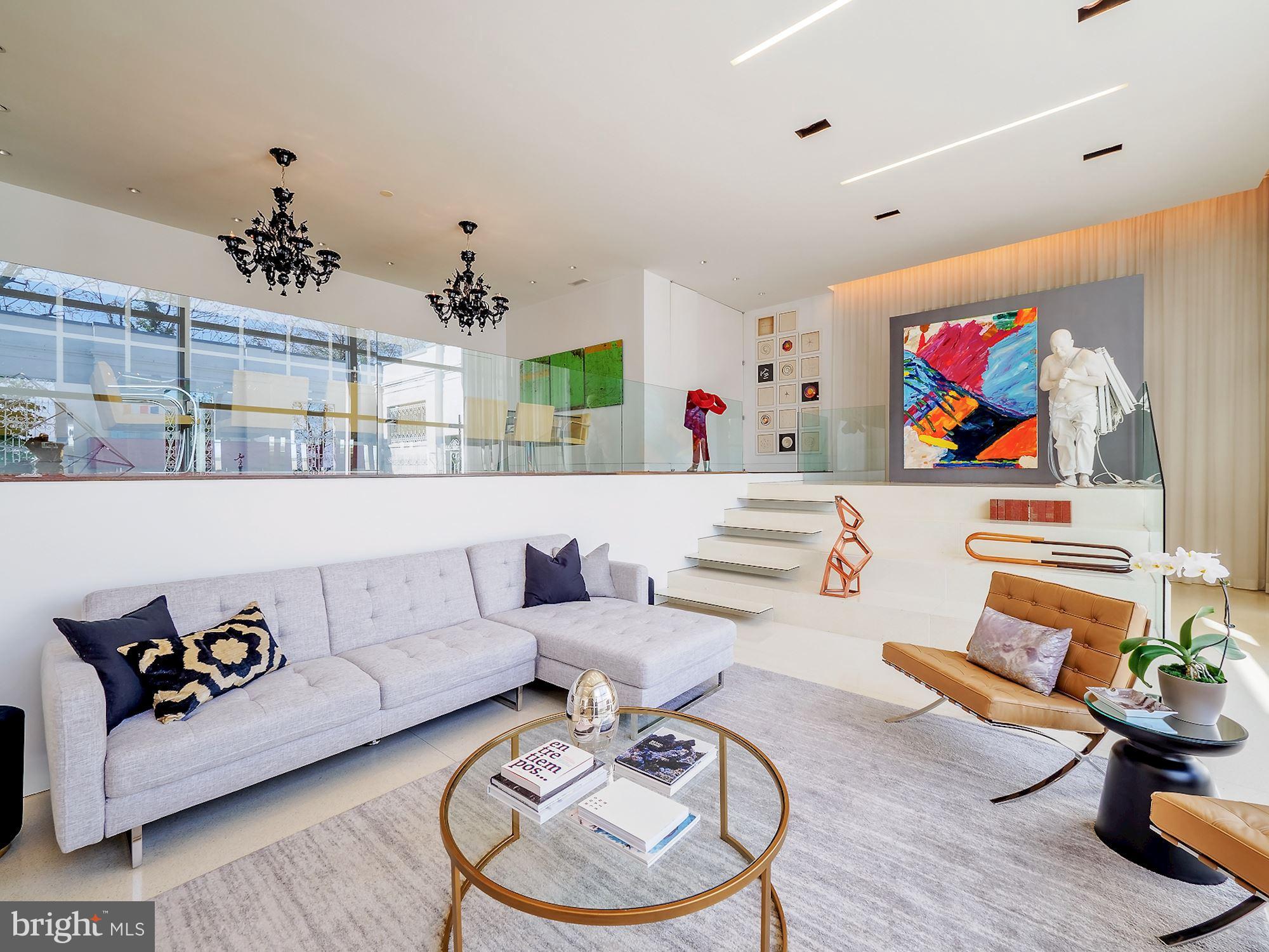 3304 R Street Northwest Washington, DC 20007 - Photo 8 of 27 Open Living Room/Gallery