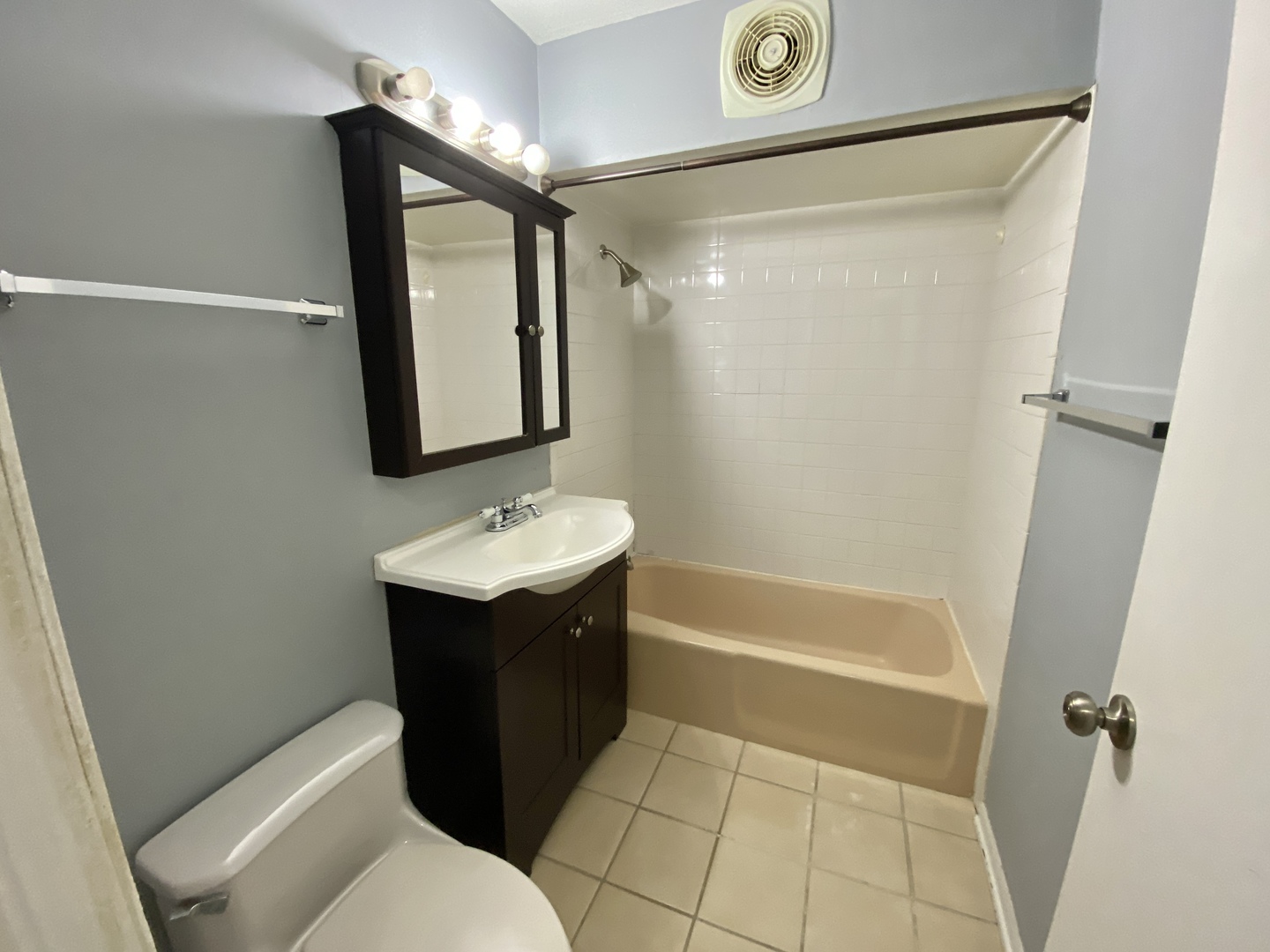 4041 South Harlem Avenue, Unit 3 Stickney, IL 60402 - Photo 10 of 12 a bathroom with a sink toilet and shower
