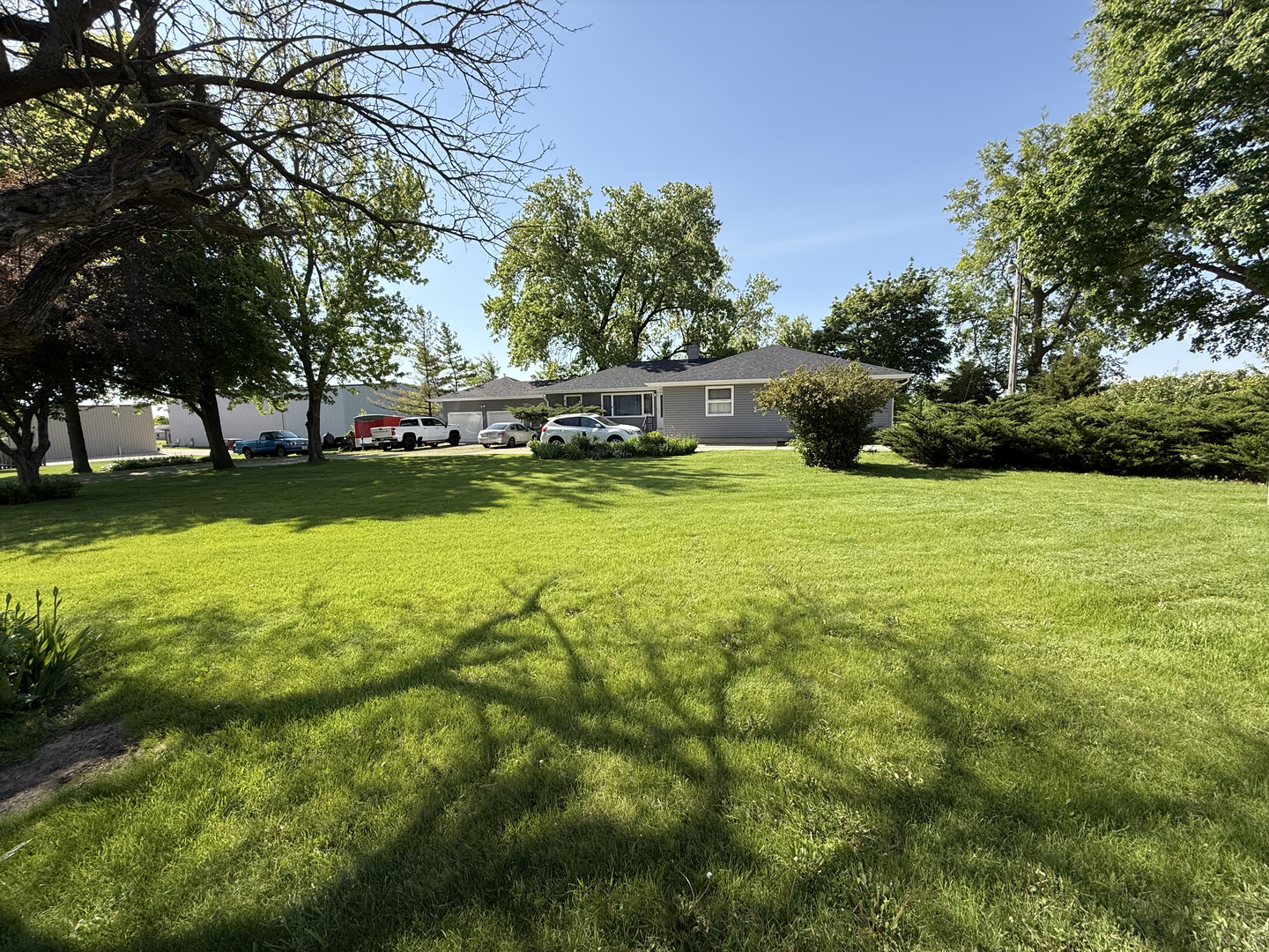 25501 West Wolfs Road Plainfield, IL 60585 - Photo 12 of 22 a view of a lake with houses
