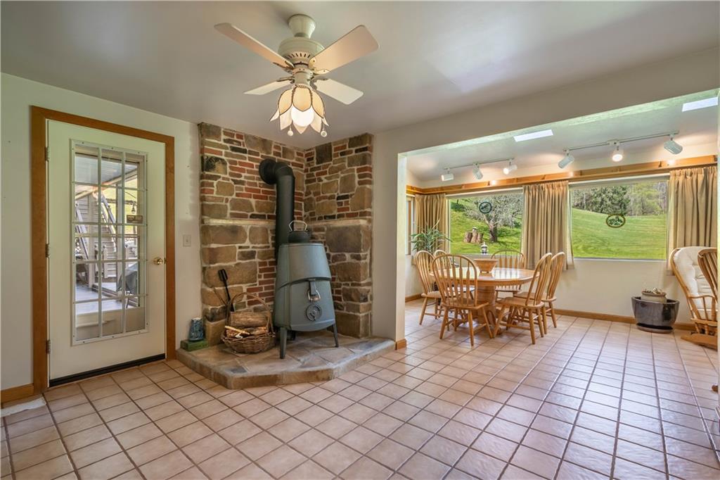 527 Claylick Road Holbrook, PA 15341 - Photo 12 of 24 a view of a dining room with furniture window and outside view