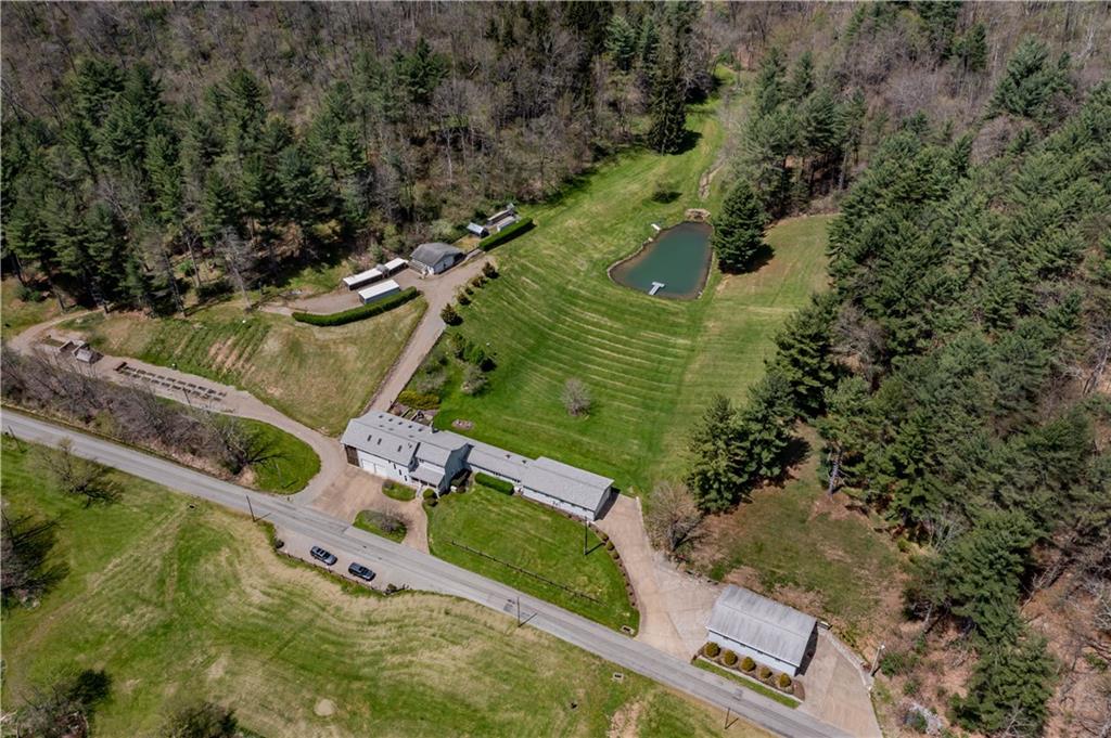 527 Claylick Road Holbrook, PA 15341 - Photo 3 of 24 an aerial view of residential houses with outdoor space