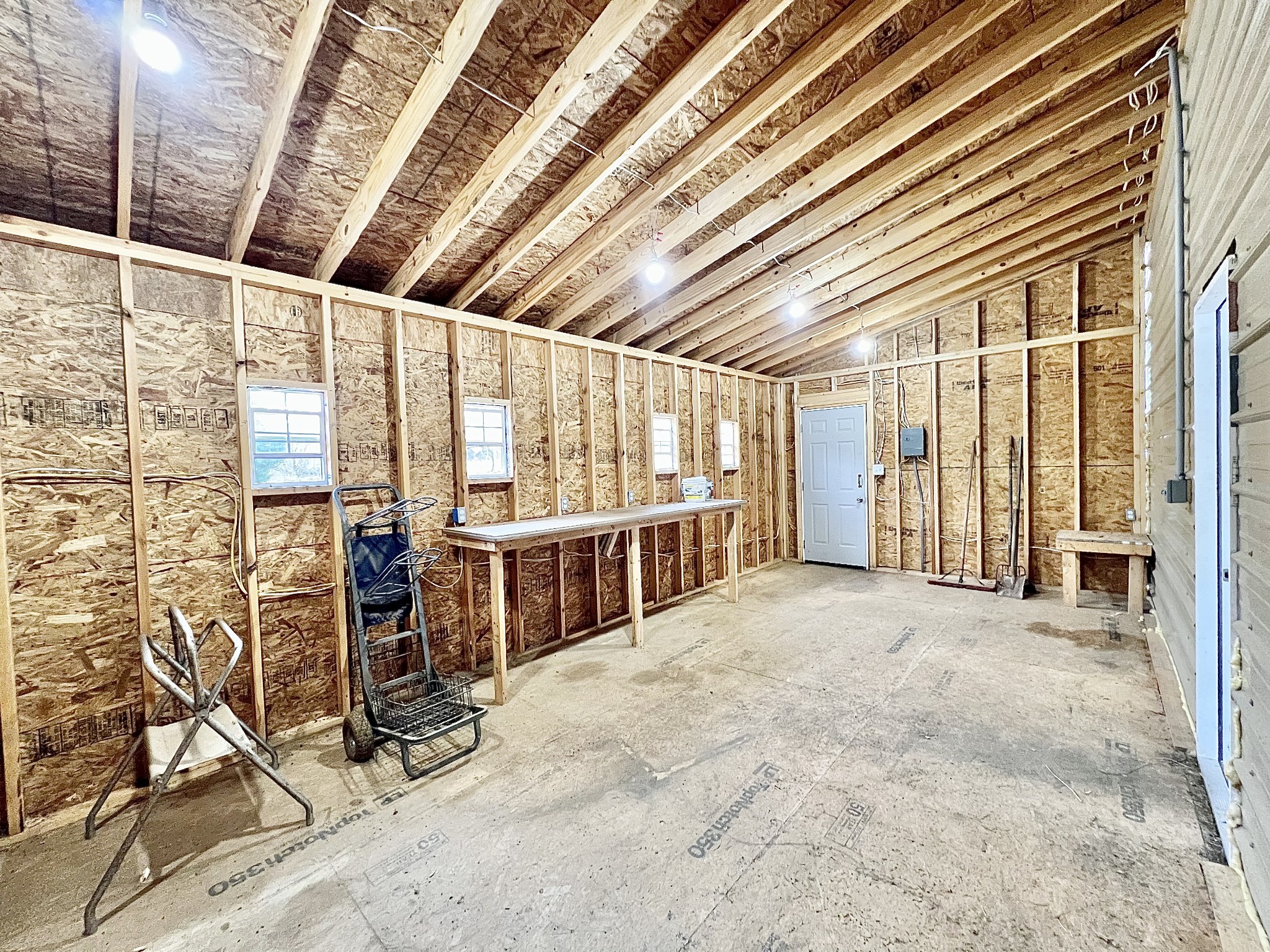 1595 Hurricane Creek Road Lawrenceburg, TN 38464 - Photo 46 of 74 a view of empty room with wooden walls