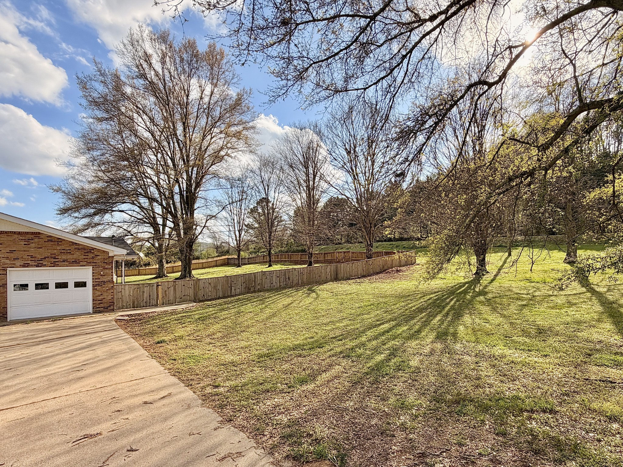 1595 Hurricane Creek Road Lawrenceburg, TN 38464 - Photo 66 of 74 a view of yard covered with snow in front of house