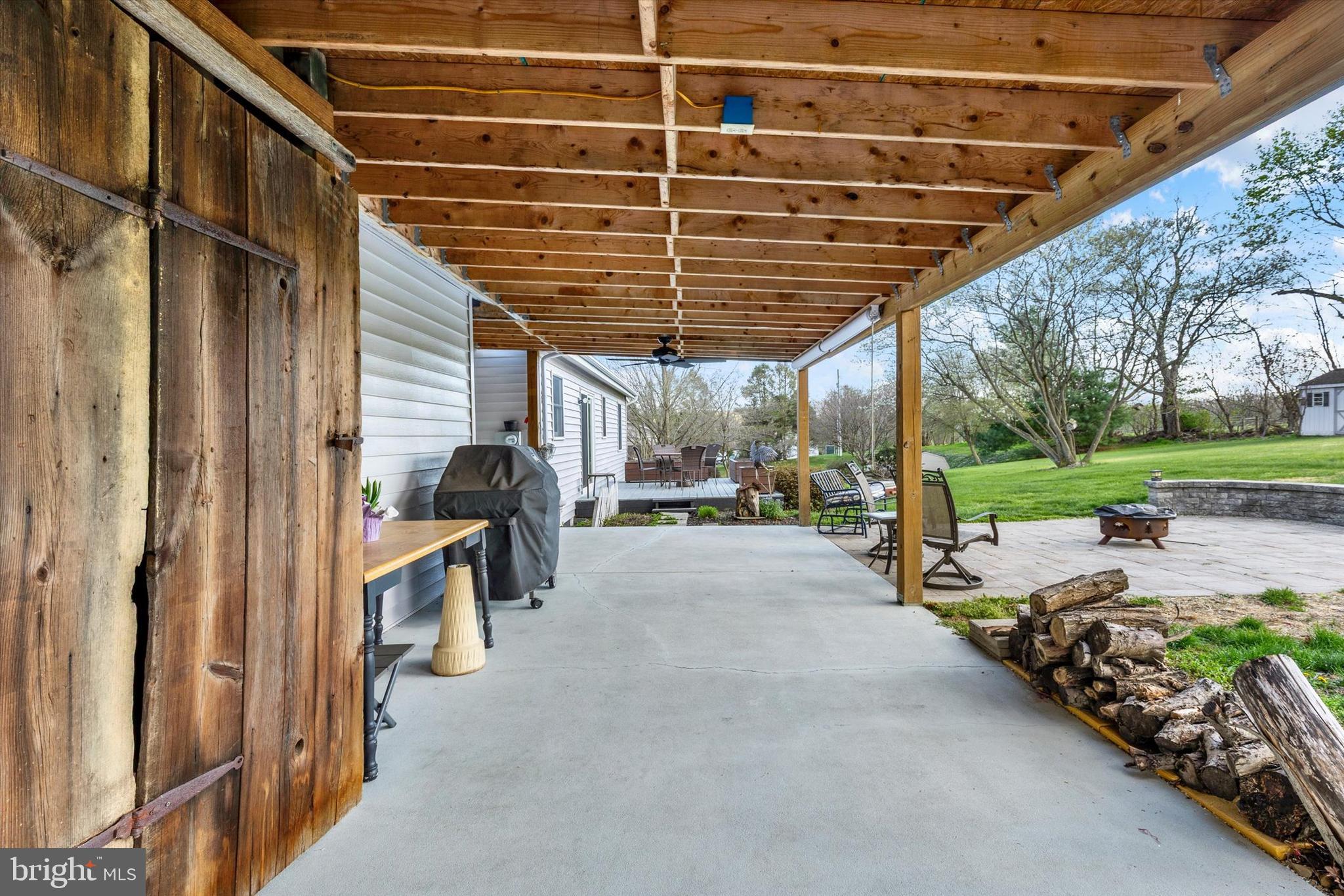 260 Summer Hill Road Bernville, PA 19506 - Photo 31 of 38 Back patio