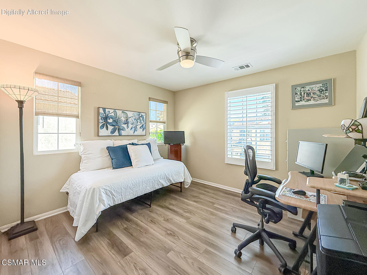 2968 Royal Avenue Simi Valley, CA 93065 - Photo 23 of 45 a bedroom with a bed and a desk