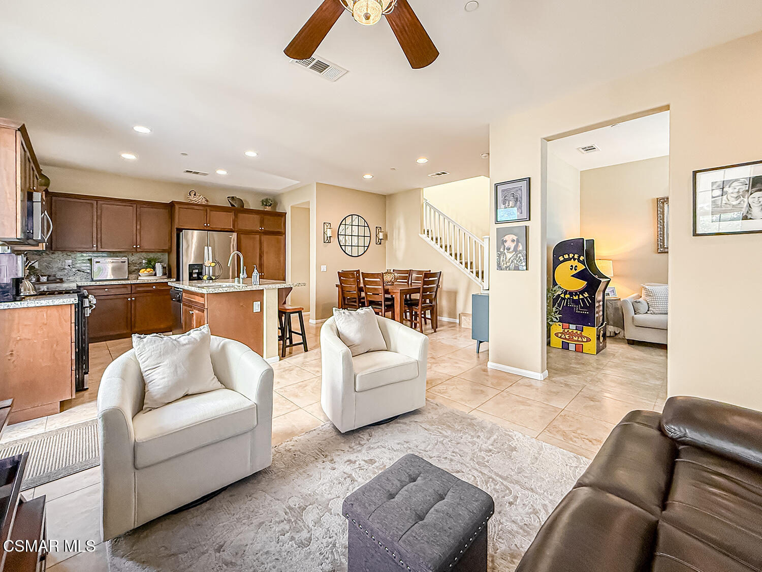 2968 Royal Avenue Simi Valley, CA 93065 - Photo 8 of 45 a living room with furniture and kitchen view