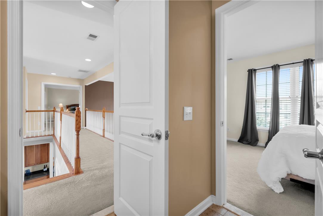 1709 Travers Road Breinigsville, PA 18031 - Photo 39 of 55 A split-level landing provides access to various areas of the home, promoting an open and connected layout.