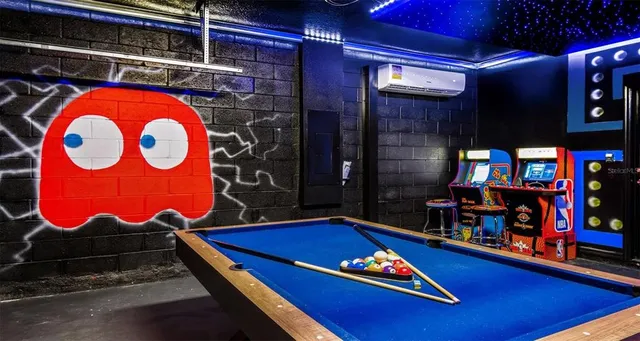 a area with musical instruments