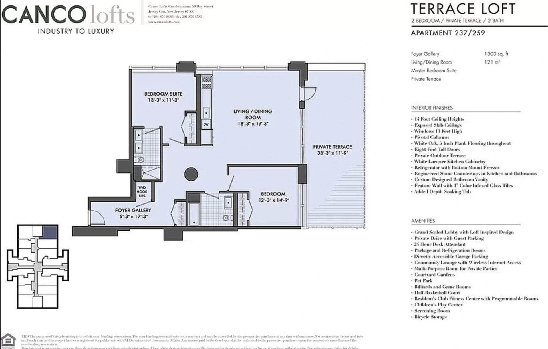 50 Dey Street, Unit 259 Jersey City, NJ 07306 - Photo 14 of 24