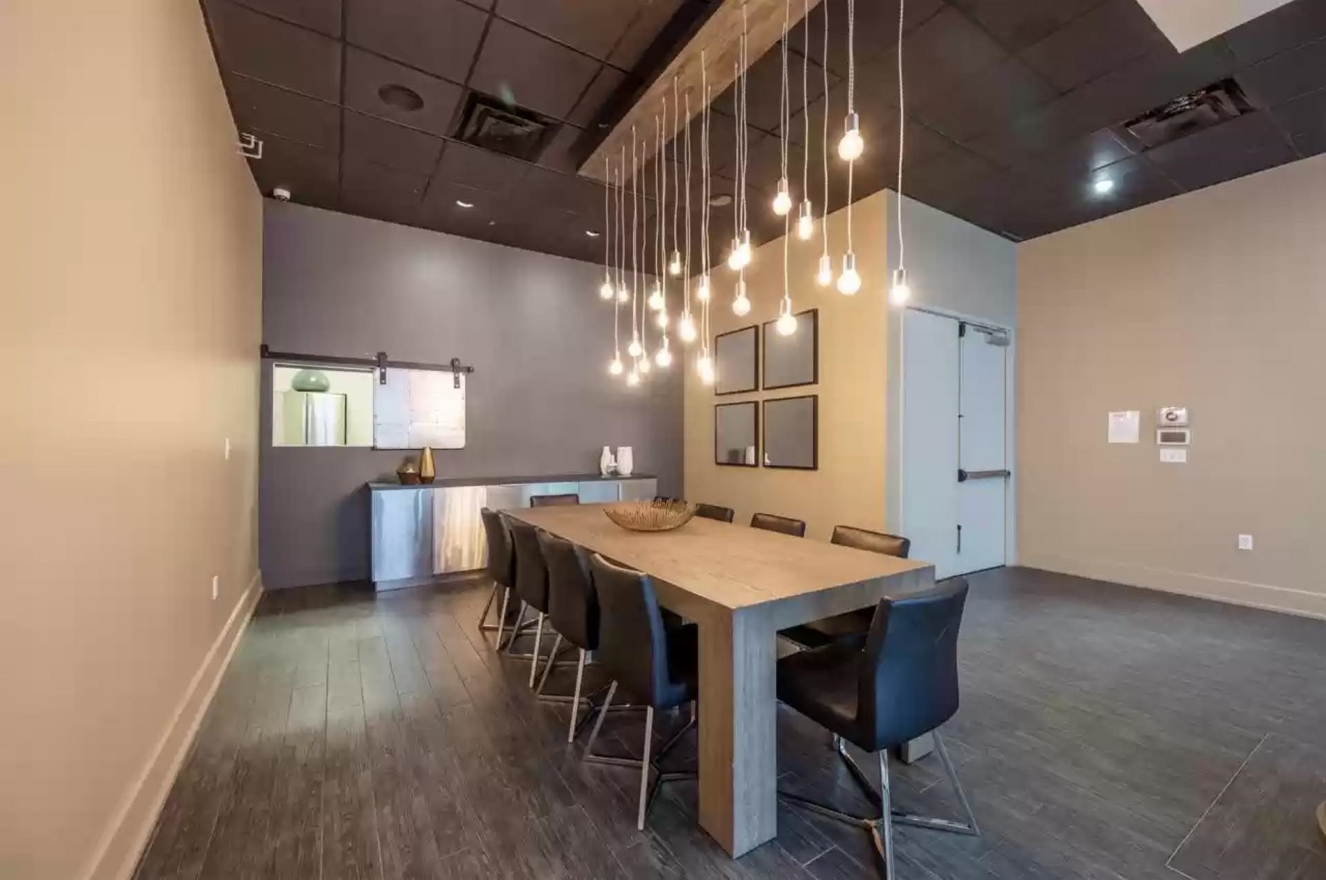 50 Dey Street, Unit 259 Jersey City, NJ 07306 - Photo 21 of 24 a view of a dining room with furniture
