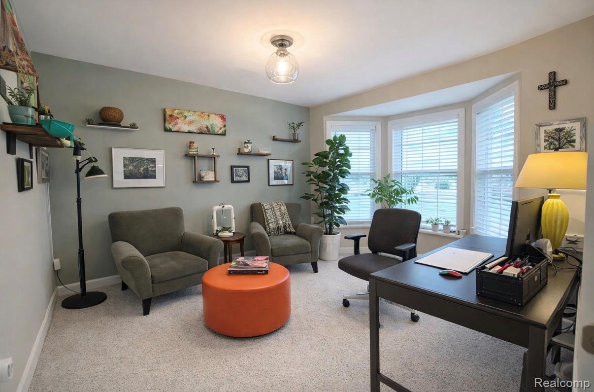 1876 Genoa Circle Howell, MI 48843 - Photo 16 of 36 Carpeted 2nd Bedroom or office with baseboards