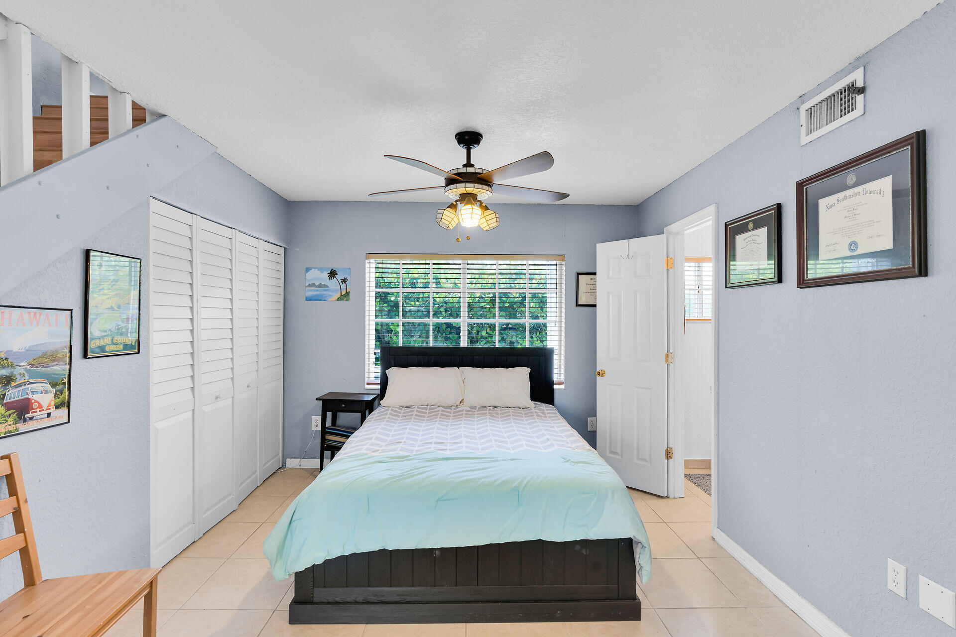 64 Coconut Drive Key Largo, FL 33037 - Photo 19 of 54 a bedroom with a bed and a window