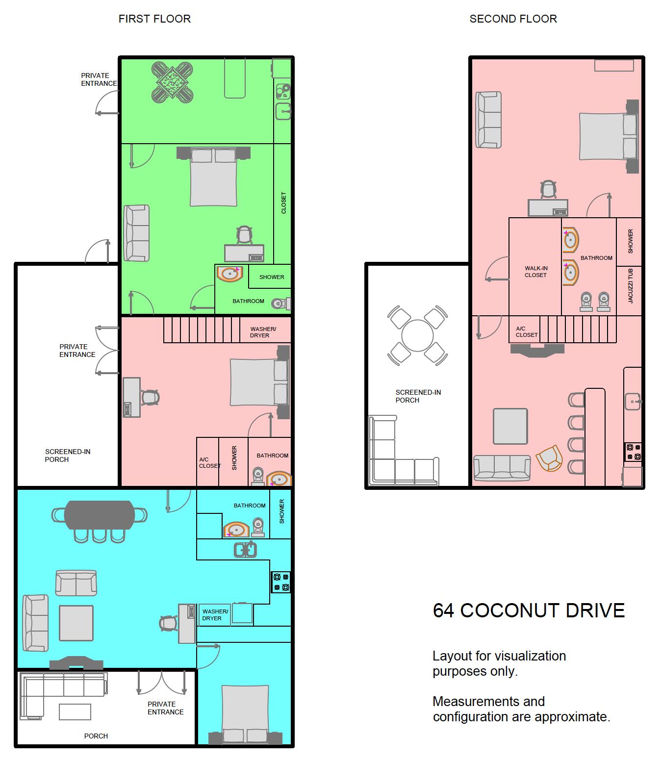 64 Coconut Drive Key Largo, FL 33037 - Photo 6 of 54 64 COCONUT DRIVE LAYOUT