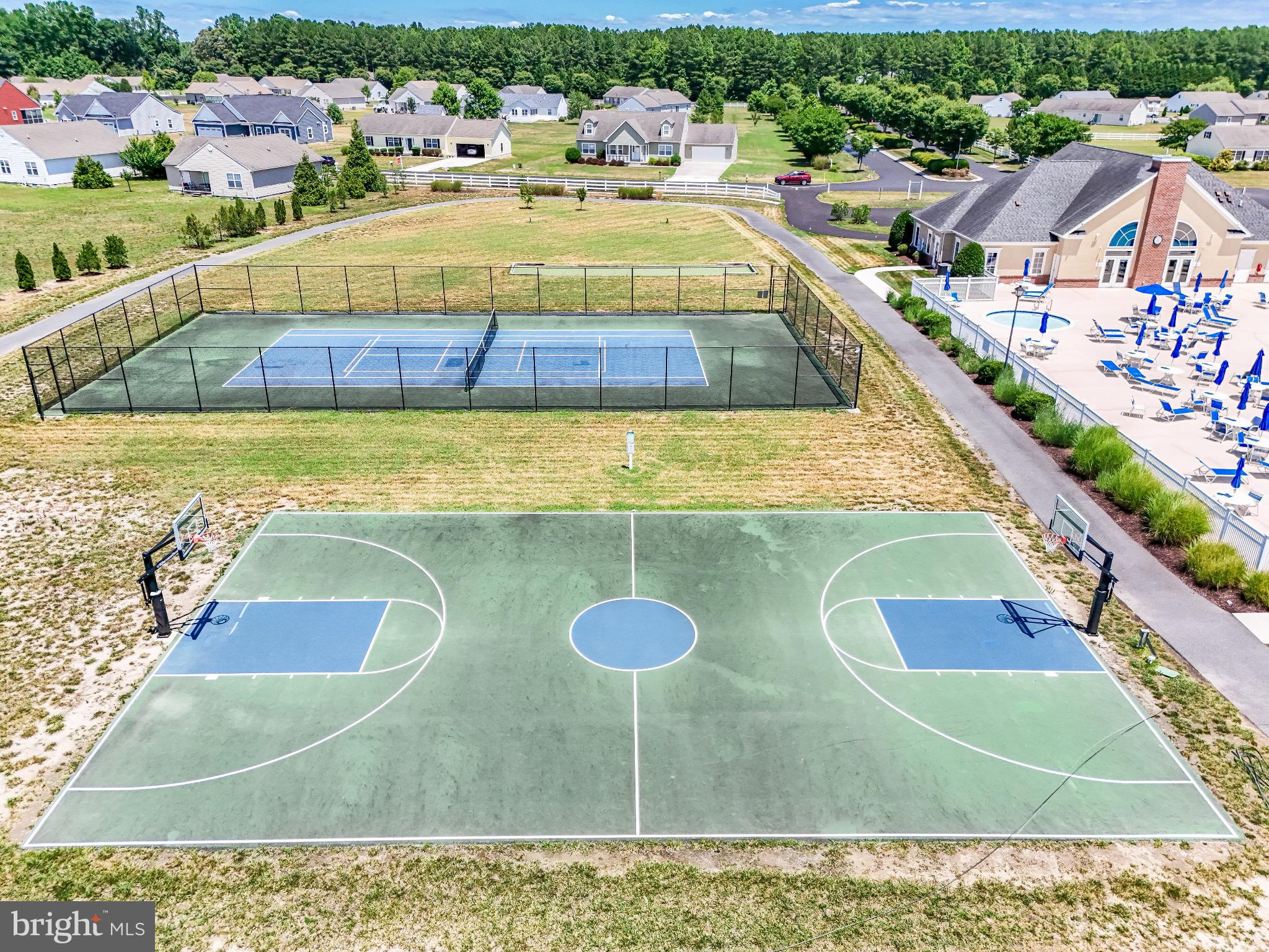 30147 Regatta Bay Boulevard Lewes, DE 19958 - Photo 71 of 74 Recreation courts amidst suburban charm.