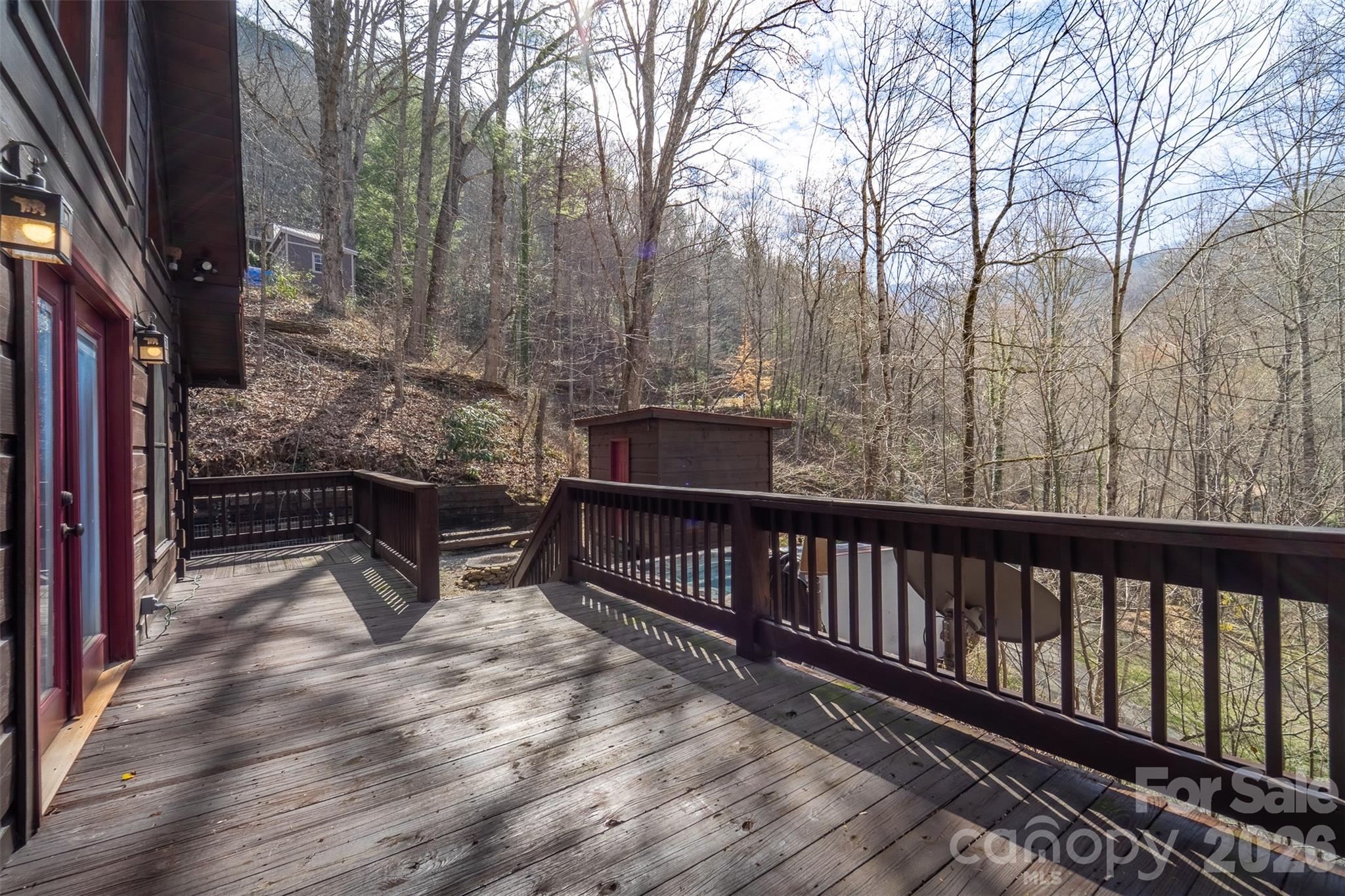 170 Wilkes Road Bryson City, NC 28713 - Photo 31 of 47 a view of outdoor space with seating