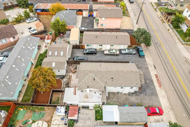 a view of a house with a garage
