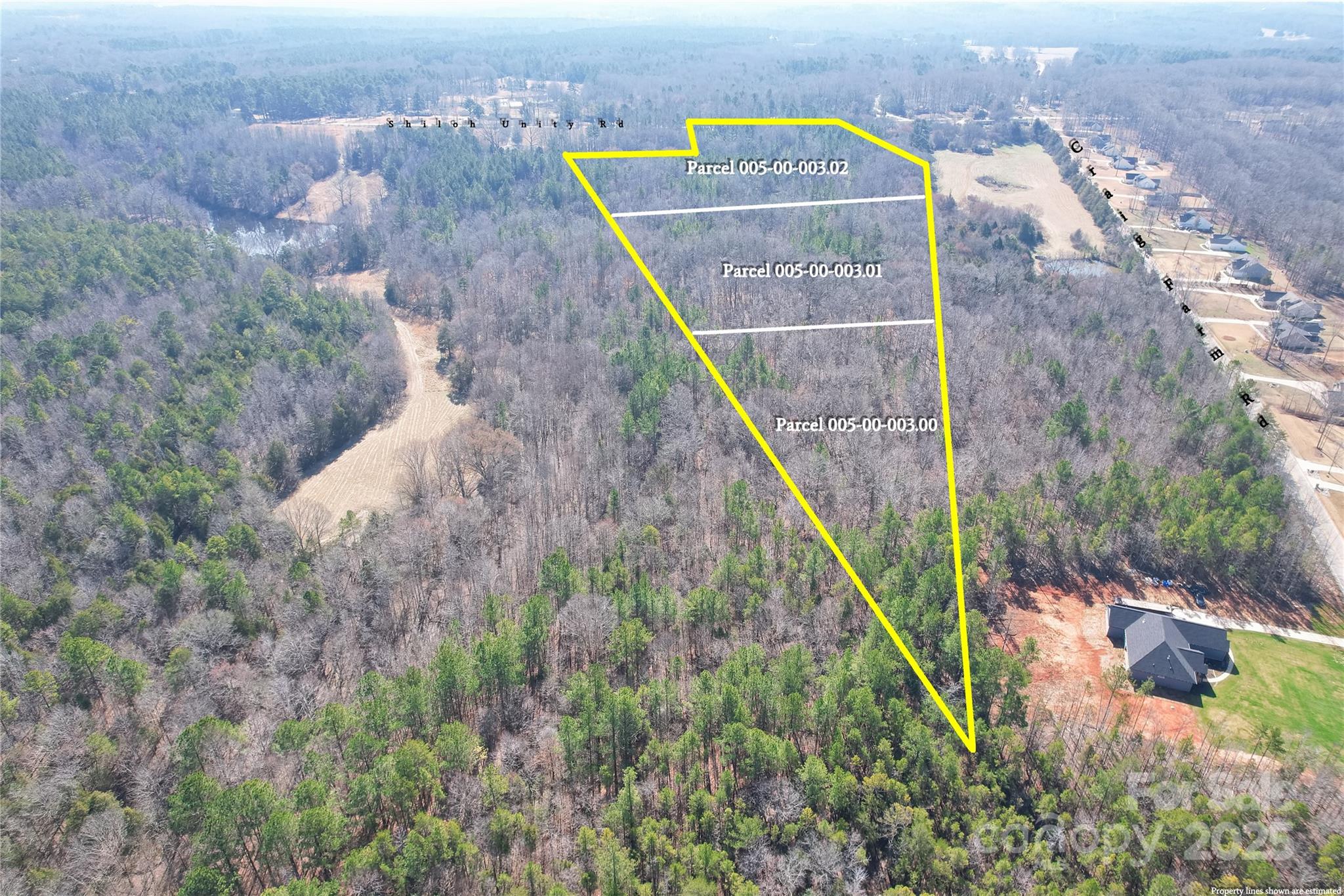0 Shiloh Unity Road Lancaster, SC 29720 - Photo 2 of 5 a view of a houses with a forest