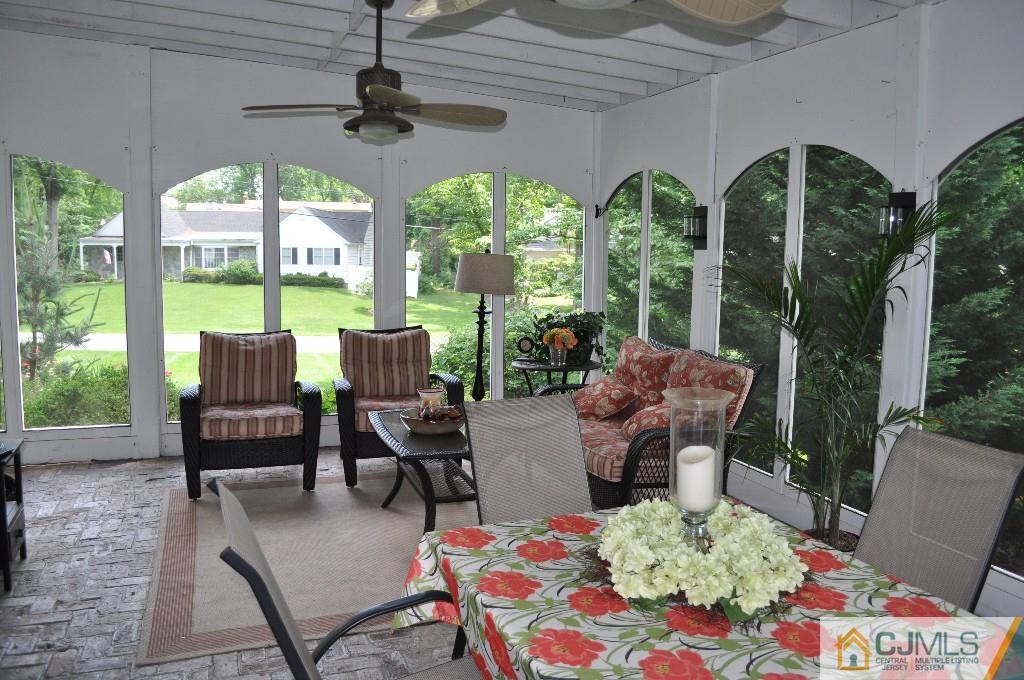 110 Stafford Road Colonia, NJ 07067 - Photo 15 of 24 a balcony with furniture and garden view