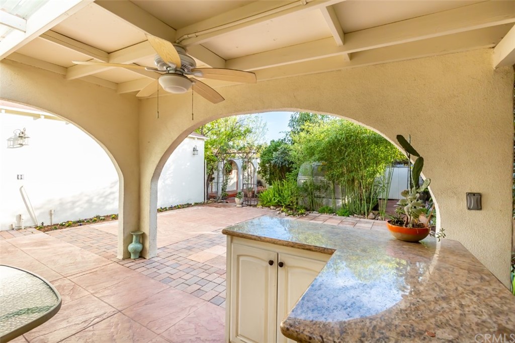 610 Del Monte Street Pasadena, CA 91103 - Photo 47 of 49 Outward view from outdoor kitchen