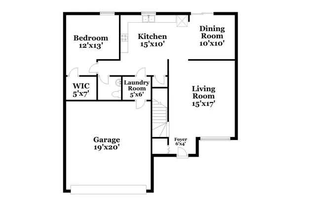 a picture of a floor plan