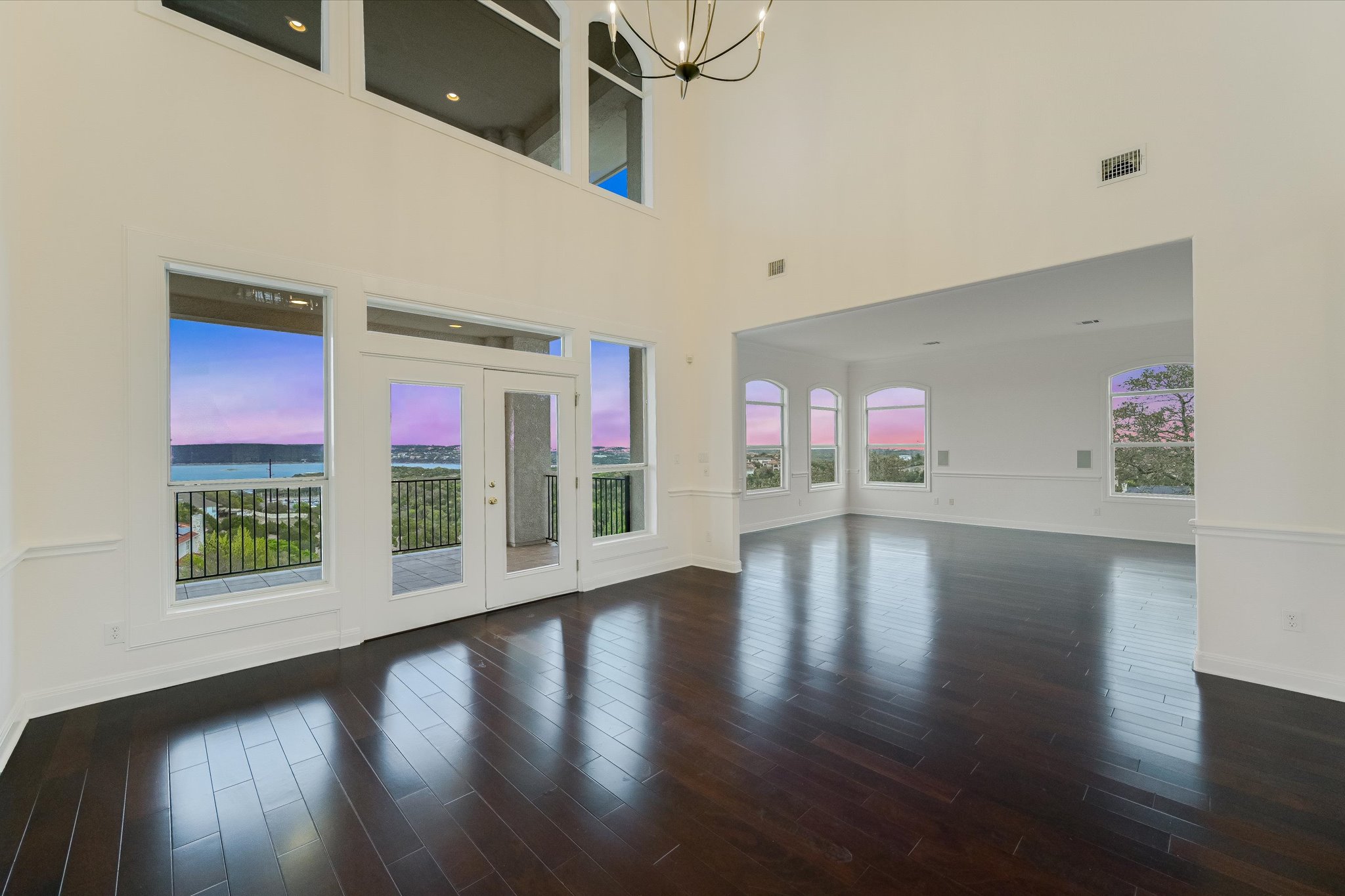 4319 Rum Runner Road Austin, TX 78734 - Photo 11 of 40 a view of an entryway with wooden floor